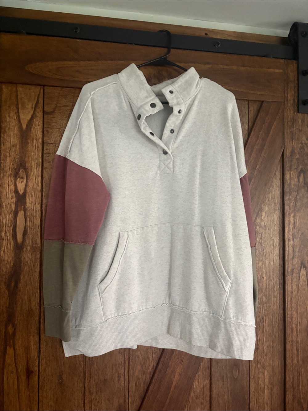 Maurices Button Up Sweatshirt
